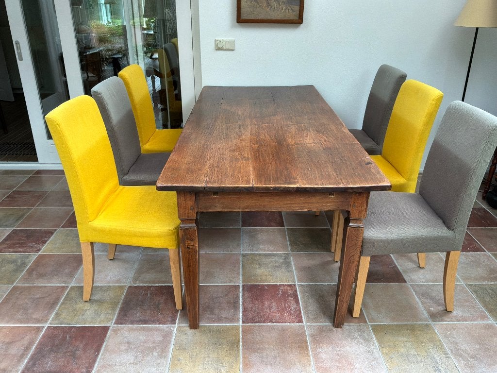 Eetkamerstoelen, Huis en Inrichting, Ophalen, Gebruikt, Overige kleuren, Vijf, Zes of meer stoelen