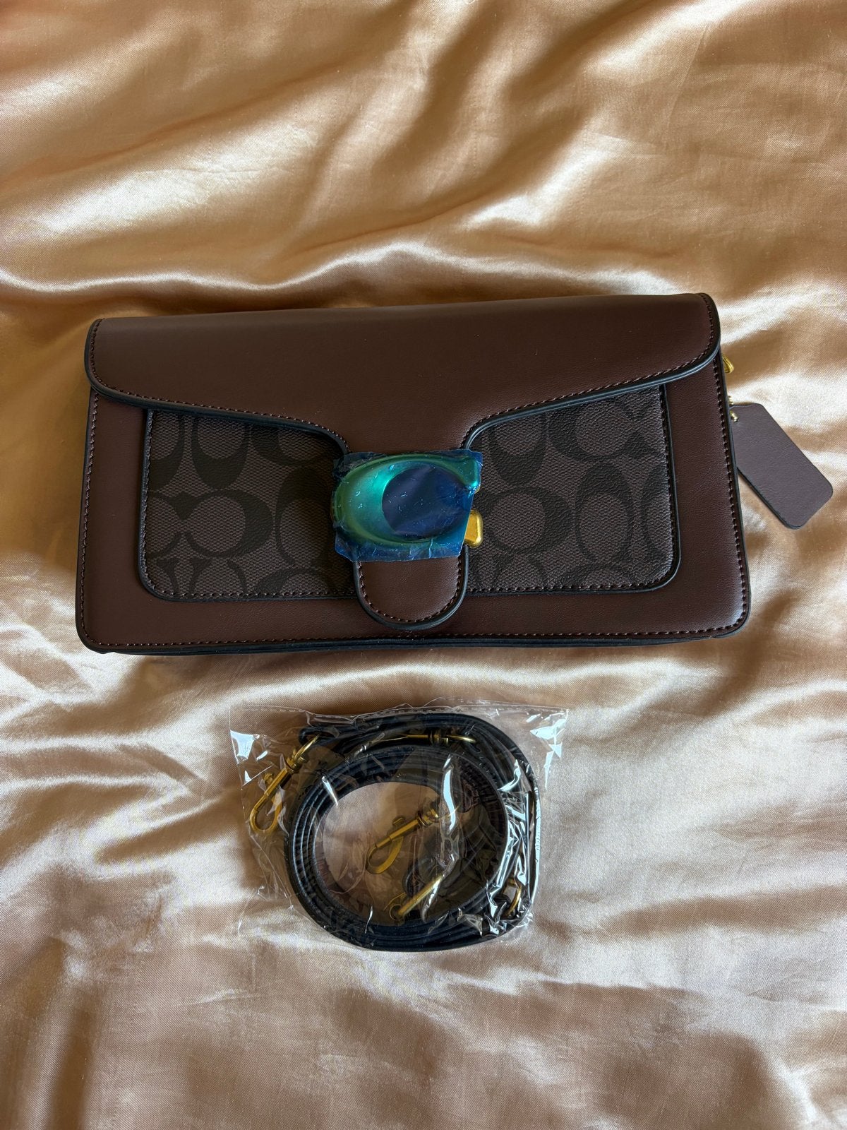 Tas bruin, Sieraden, Tassen en Uiterlijk, Verzenden, Nieuw, Bruin, Schoudertasje