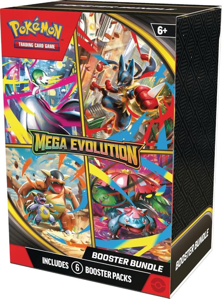 Pokémon TCG: Mega Evolution Booster Bundle, Ophalen of Verzenden, Nieuw, Booster, Foil