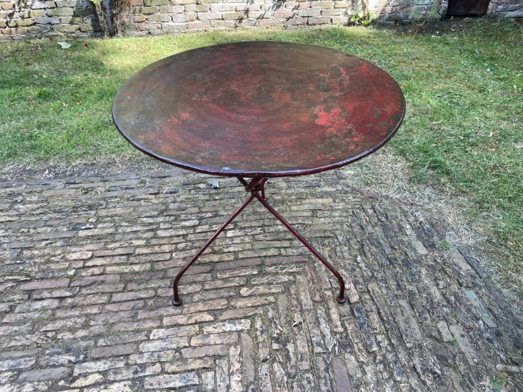 Schitterende Tuintafel Klaptafel Bistrotafel Frans, Ophalen of Verzenden