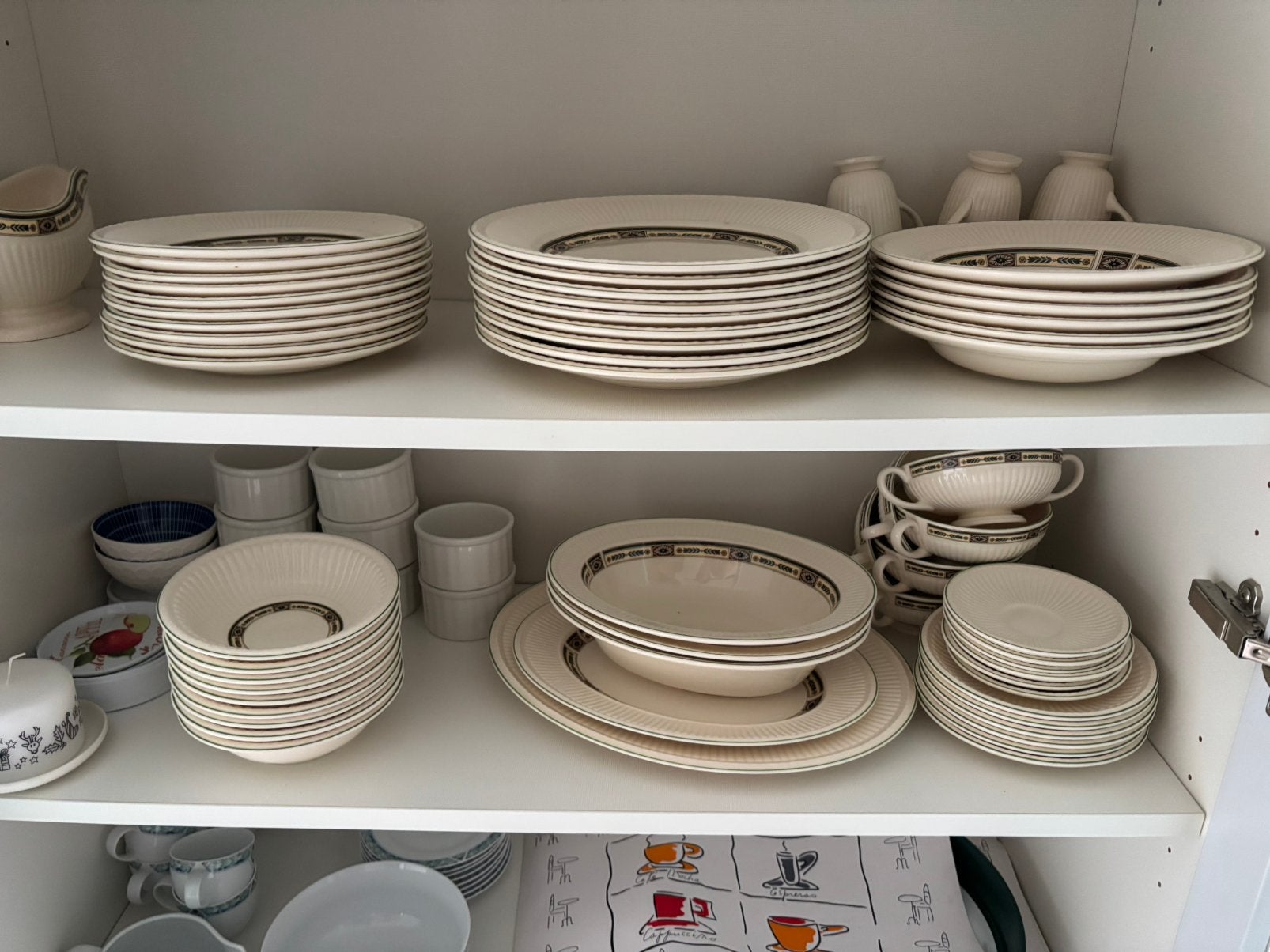 Wedgwood Carlton servies, Ophalen of Verzenden, Gebruikt, Porselein