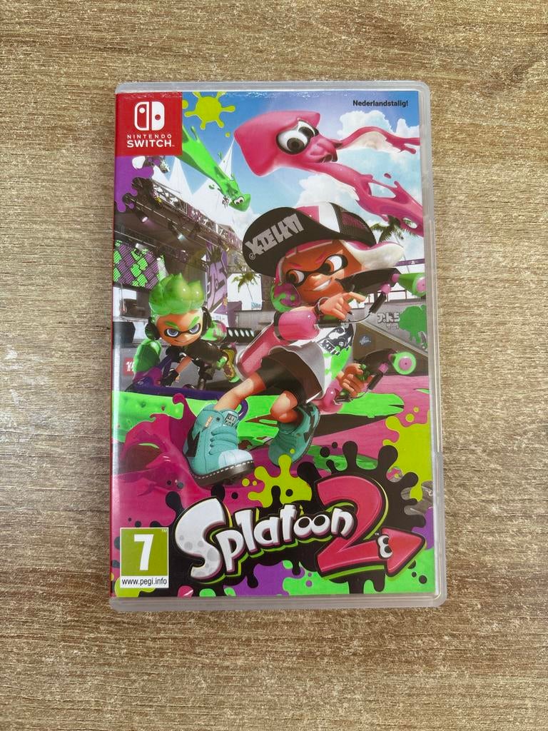 Splatoon 2 - Nintendo Switch, Spelcomputers en Games, Shooter, Verzenden, Eén computer, Zo goed als nieuw