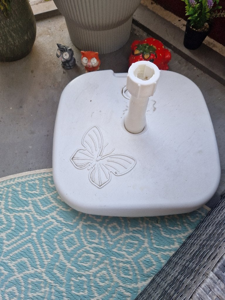 Parasol poot, Ophalen, Gebruikt, Minder dan 1 meter, Parasolvoet