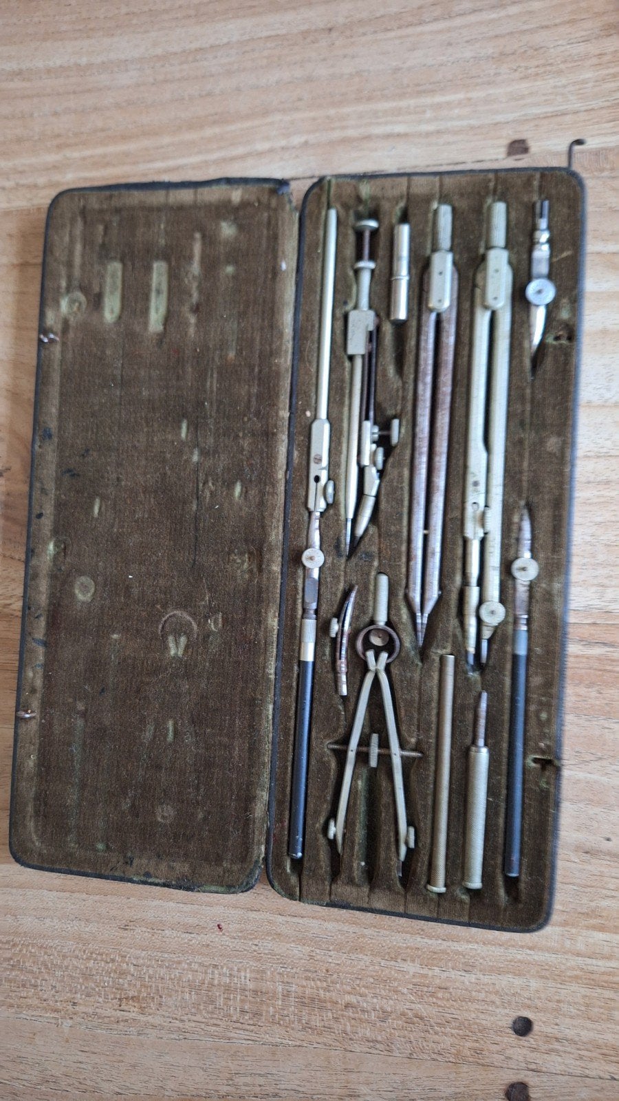 Antieke tekenset D.R.P. Richter & Co. Precision, Ophalen of Verzenden