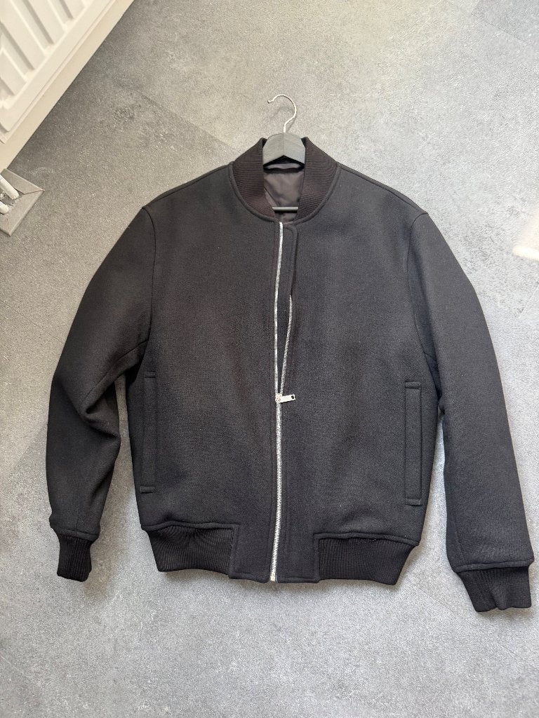 Selected Homme Bomberjack, Wol, small, zwart, Nieuw, Kleding | Heren, Zwart, Nieuw, Ophalen of Verzenden, Selected Homme