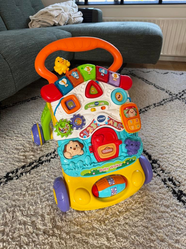 VTech Baby Walker looprekje, Kinderen en Baby's, Ophalen of Verzenden, Gebruikt, Overige typen, Met geluid