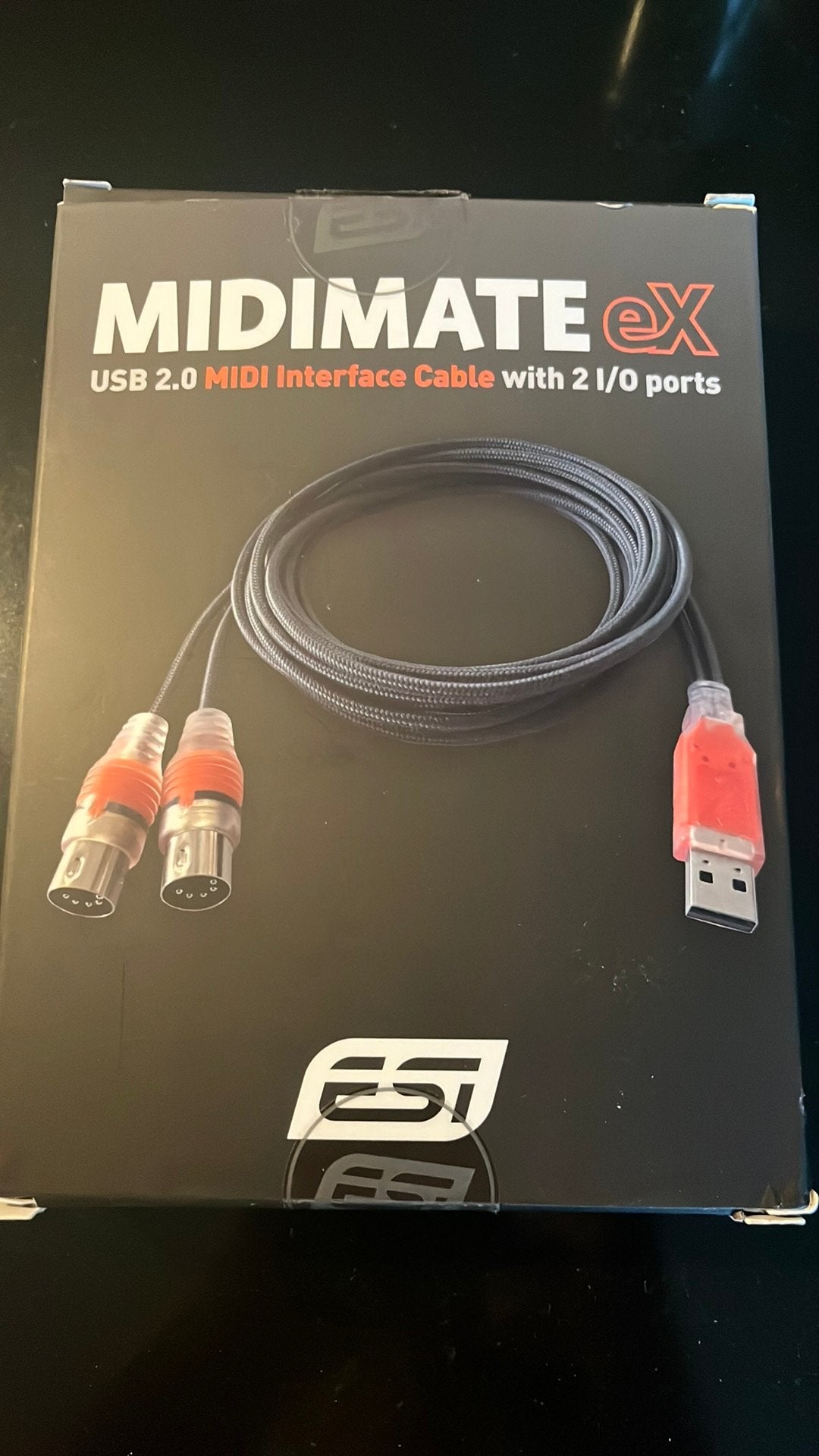 ESI MIDIMATE eX USB MIDI Interface Kabel 2 I/O poorten, Muziek en Instrumenten, Midi-apparatuur, Ophalen of Verzenden, Zo goed als nieuw
