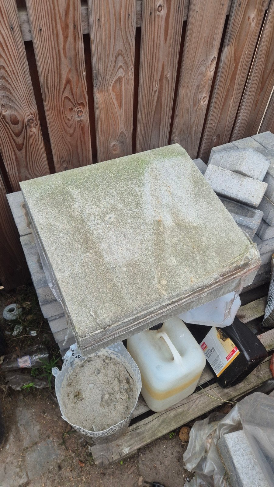 Inritband 50x20x45 cm, Tuin en Terras, Ophalen of Verzenden, Gebruikt, Beton, Overige typen