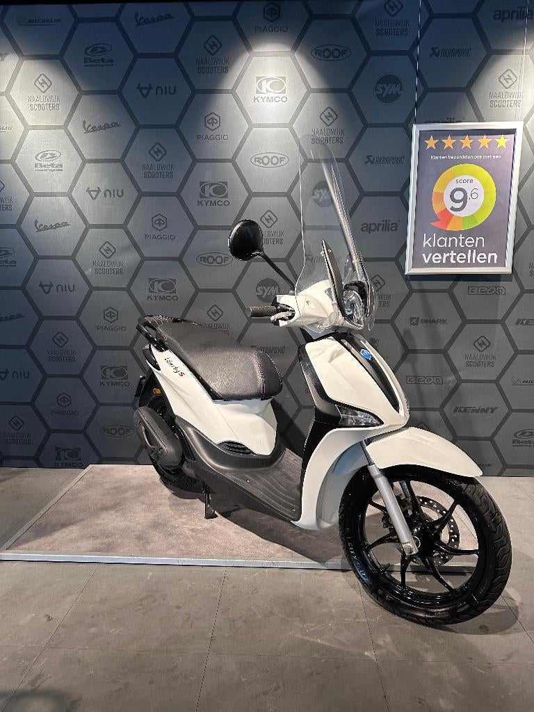 Piaggio Liberty S 45km/u 2023 4.188km inclusief garantie, Fietsen en Brommers, Scooters | Piaggio, Overige modellen, Maximaal 45 km/u