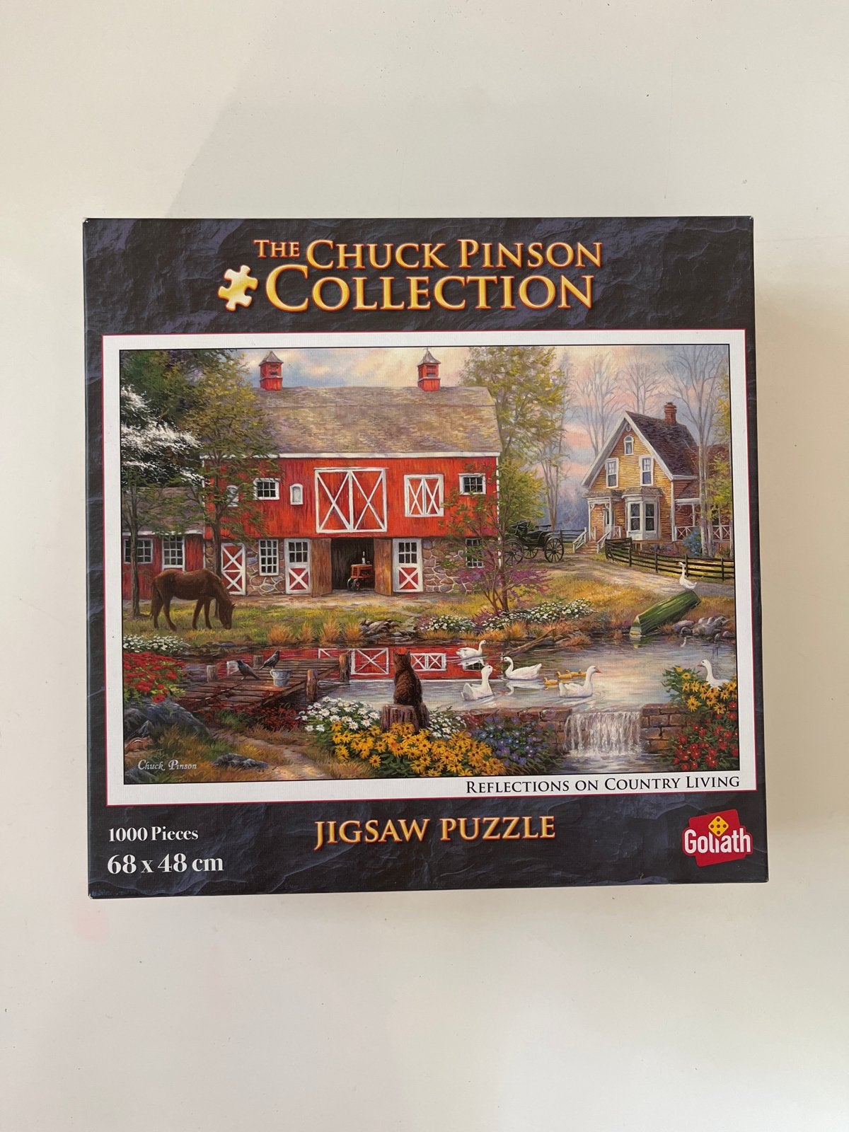 Puzzel 1000 stukjes, The Chuck Pinson Collection, Hobby en Vrije tijd, Denksport en Puzzels, Ophalen, 500 t/m 1500 stukjes, Gebruikt