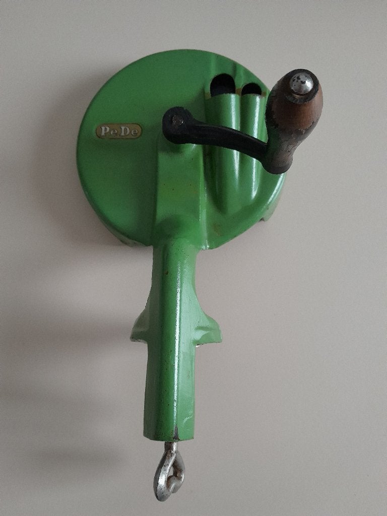 PeDe snijbonenmolen, groen., Ophalen of Verzenden