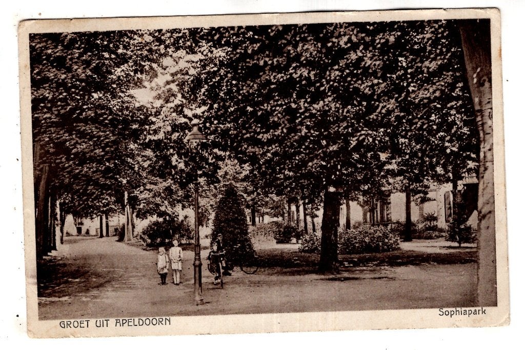 Apeldoorn Sophiapark 1932, Verzenden, 1920 tot 1940, Gelopen, Gelderland