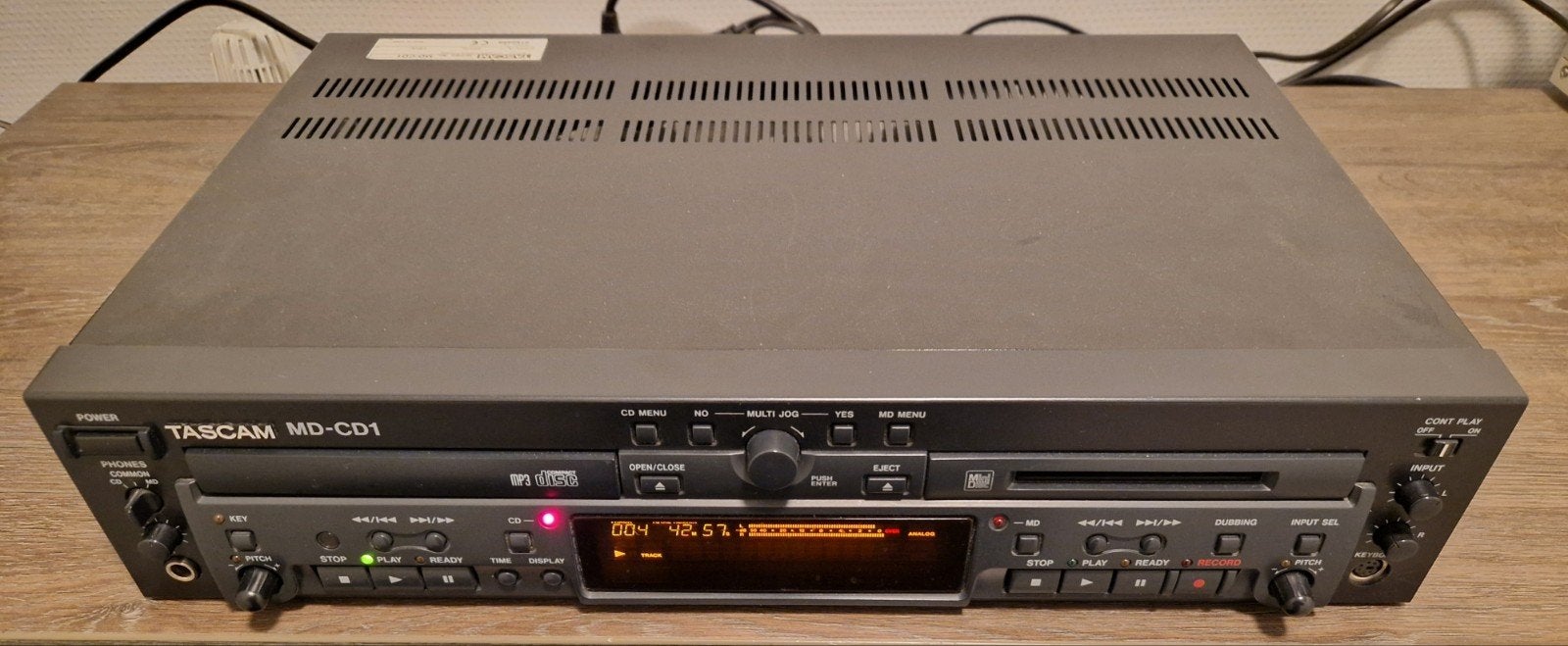 TASCAM MD-CD1 CD,CDR(W) Player & MD Recorder, Ophalen of Verzenden, Minidisc-recorder