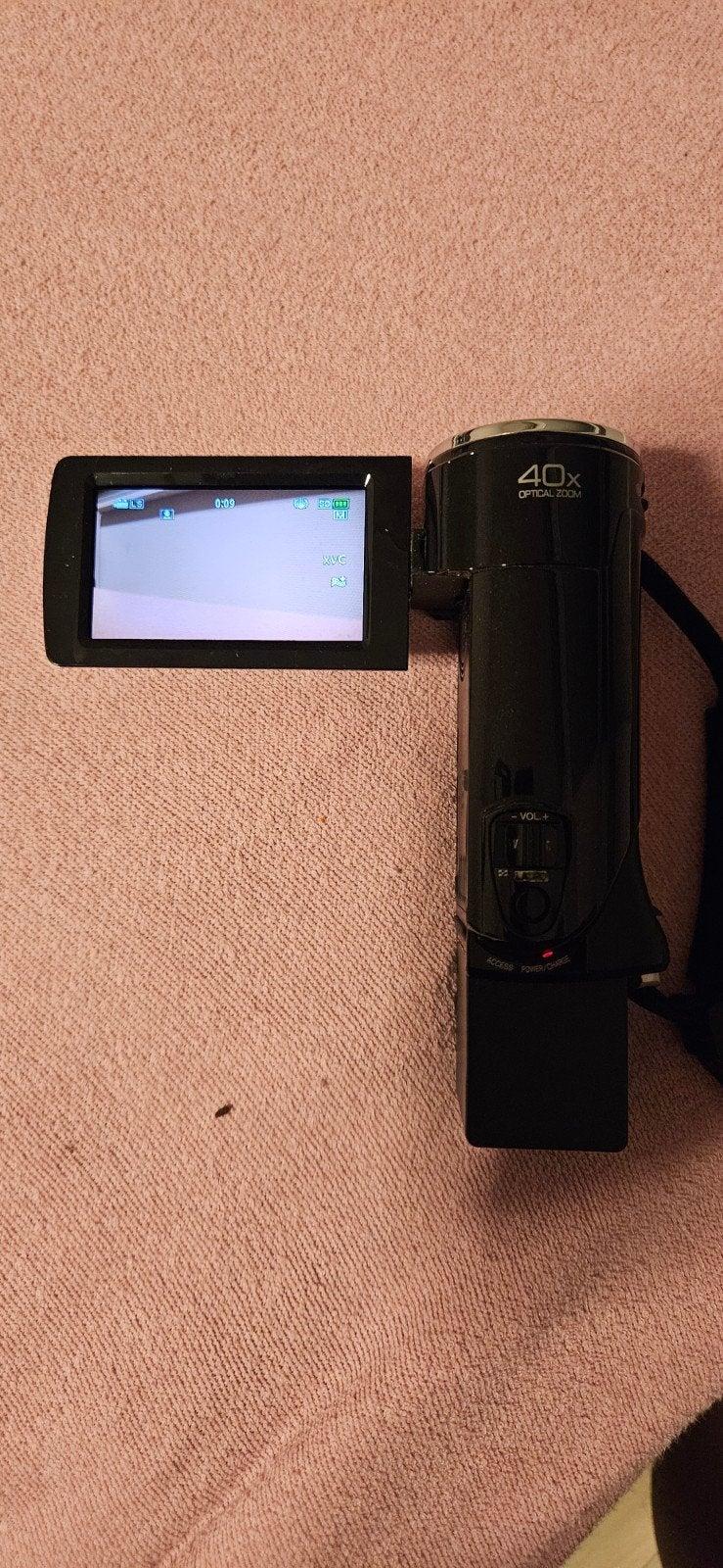 JVC Everio HD Camcorder GZ-HM3OBE- 40x Optische Zoom, Ophalen, JVC, 20x of meer, Zo goed als nieuw
