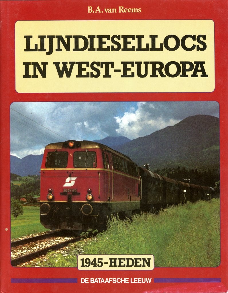 Lijndiesellocs in West-Europa 1945-Heden, Verzamelen, Ophalen of Verzenden, Gebruikt, Trein, Boek of Tijdschrift
