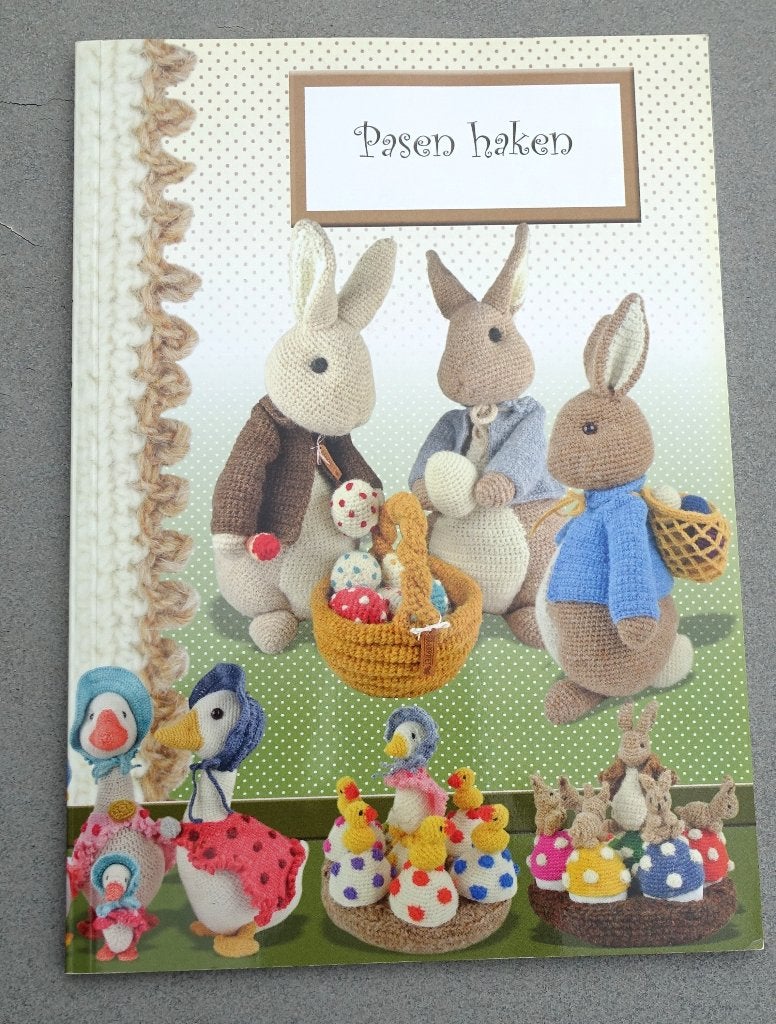 hobbyboek pasen haken 64 blz. - hoge kortring, Ophalen of Verzenden, Nieuw, Breien en Haken