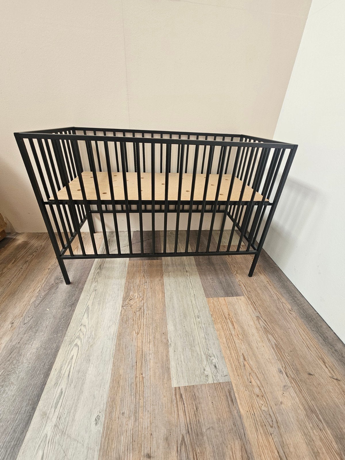 Europe Baby Liam II, 60x120, zwart. Nieuw in doos, Ophalen, Nieuw, Ledikant