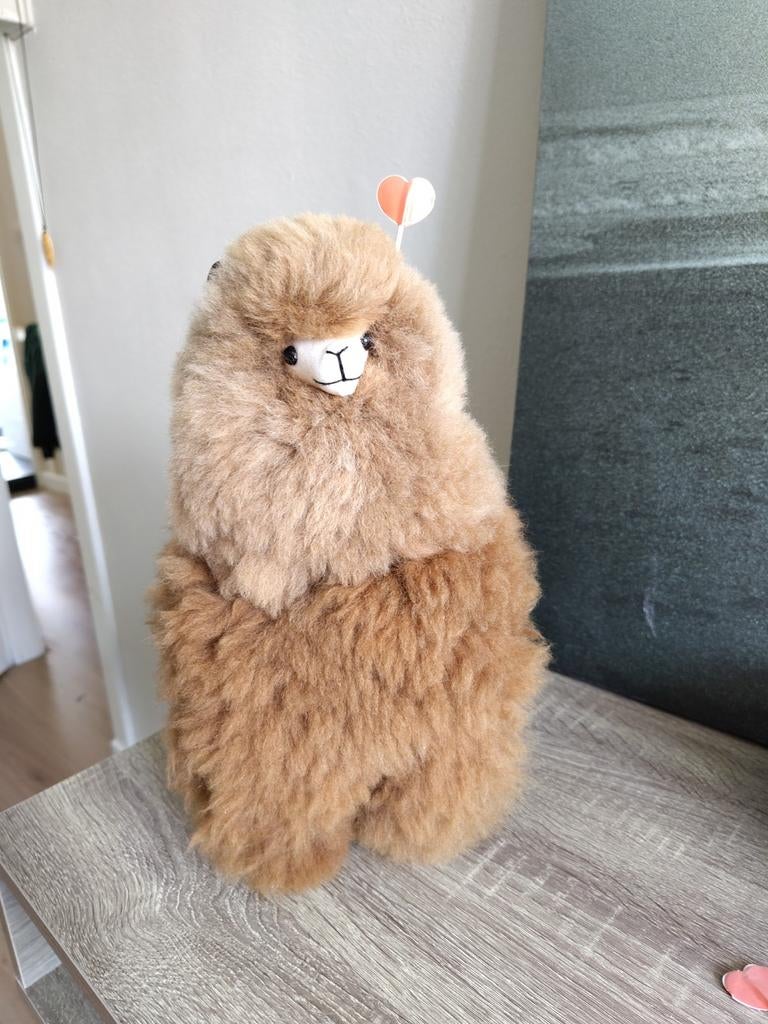 Inkari alpaca knuffel, Kinderen en Baby's, Speelgoed | Knuffels en Pluche, Ophalen of Verzenden, Overige typen