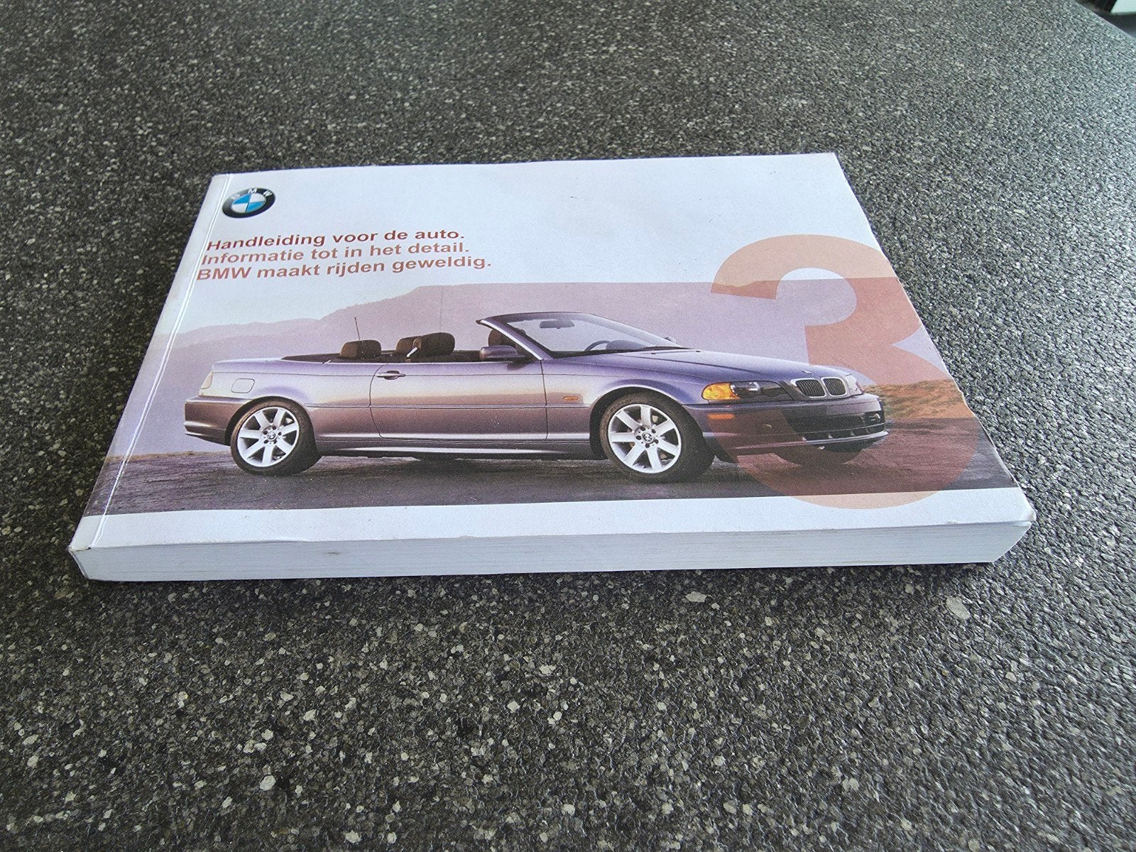 handleiding voor BMW 323CI NIEUW, Ophalen of Verzenden