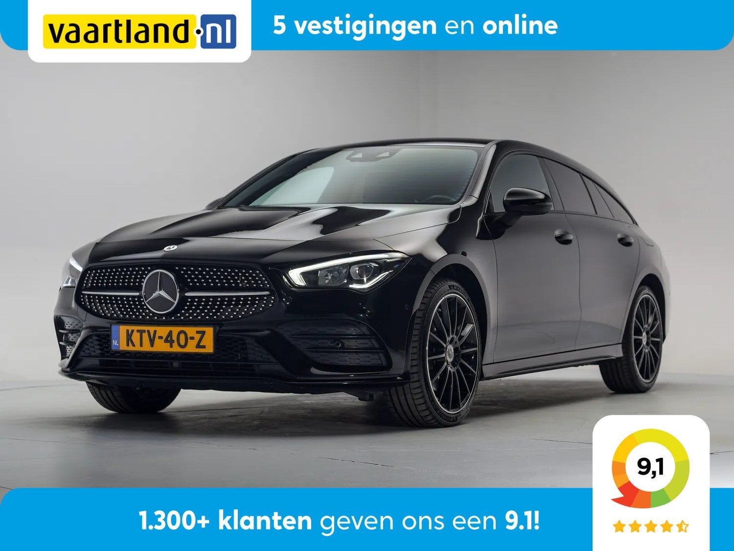 Mercedes-Benz CLA-Klasse Shooting Brake 250e AMG Line Night, Automaat, Gebruikt, 4 cilinders, 1645 kg