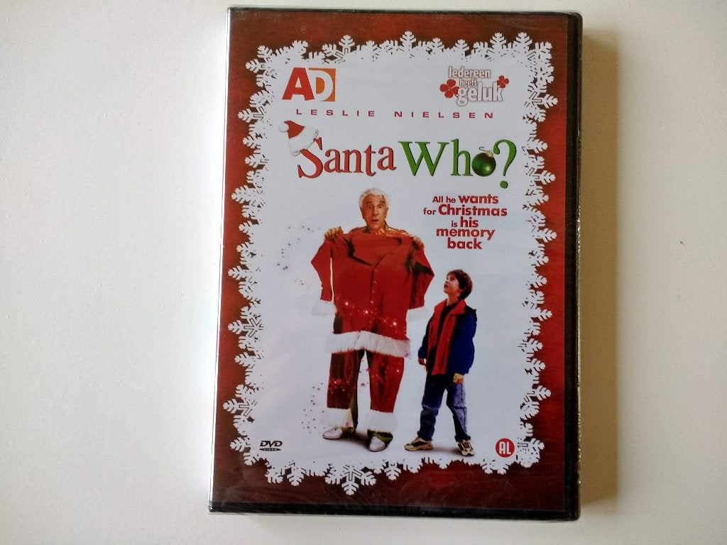 Nieuwe DVD kerst Komedie Santa Who? Leslie Nielsen, Diversen, Kerst, Ophalen of Verzenden, Nieuw