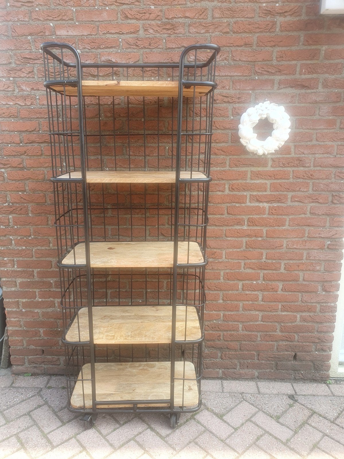 boekenrek bakkers rek, Ophalen, Met plank(en), 50 tot 100 cm, 150 tot 200 cm