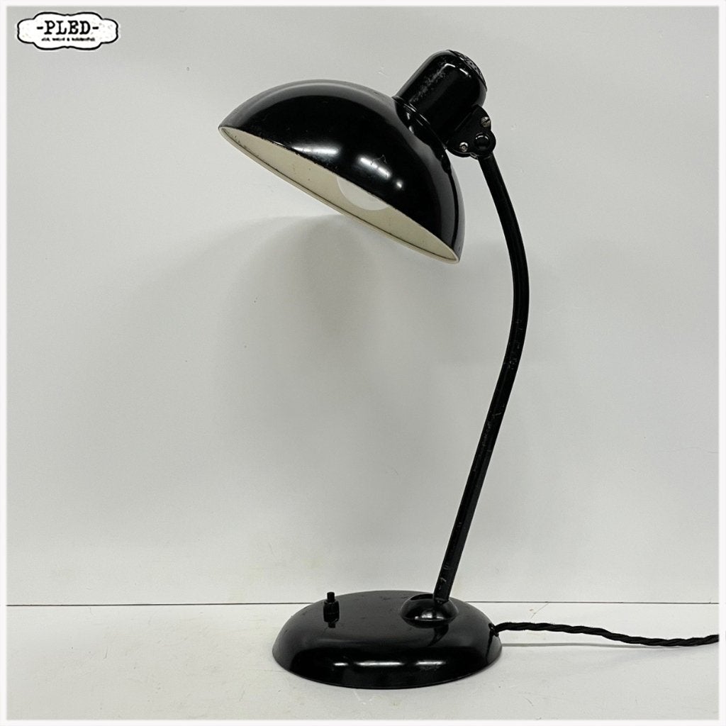 Kaiser iDell bureaulamp, model 6556 met grote kap / Bauhaus, Antiek en Kunst, Antiek | Lampen, Ophalen of Verzenden