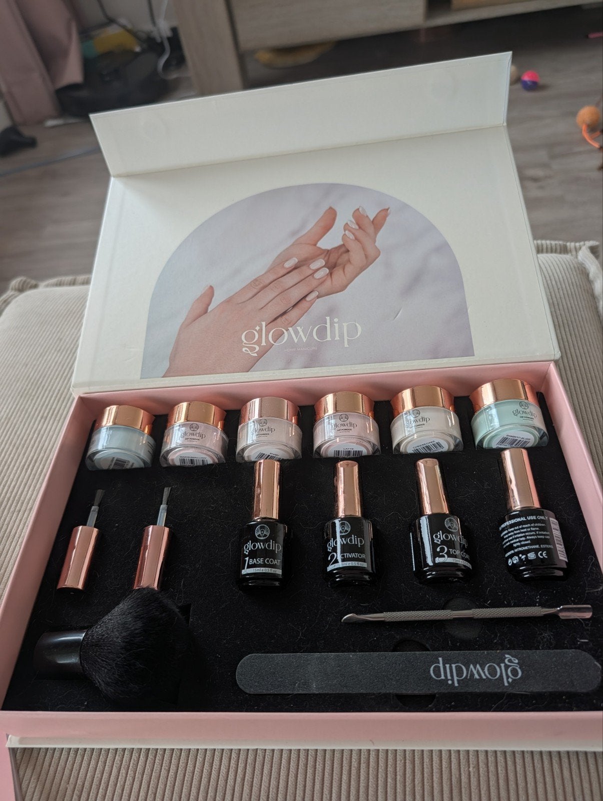 Glowdip starterspakket - Zo goed als nieuw, Ophalen, Zo goed als nieuw, Verzorging