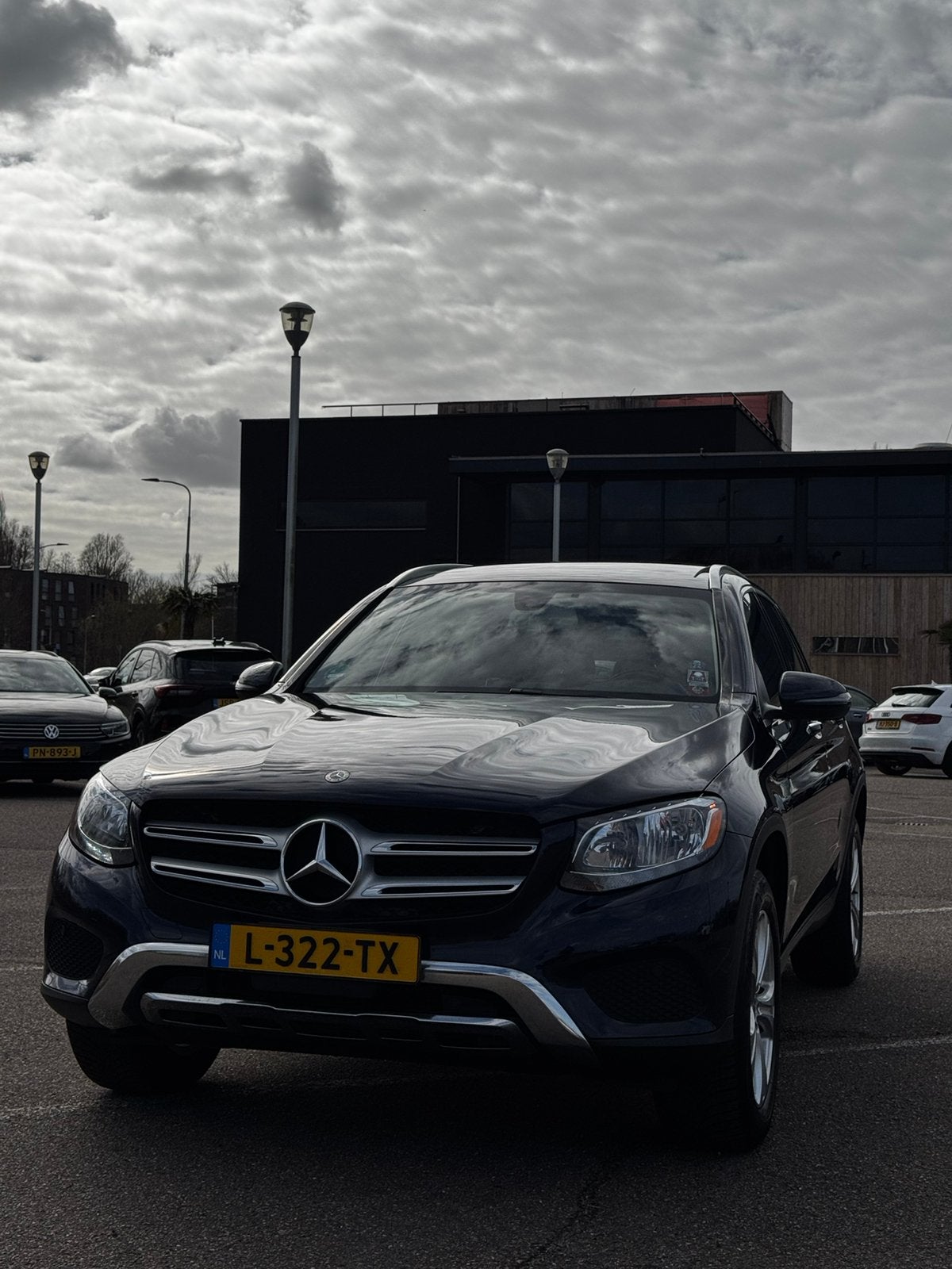 Mercedes-Benz GLC 2018, Auto's, Mercedes-Benz, 1715 kg, Blauw, GLC, Particulier