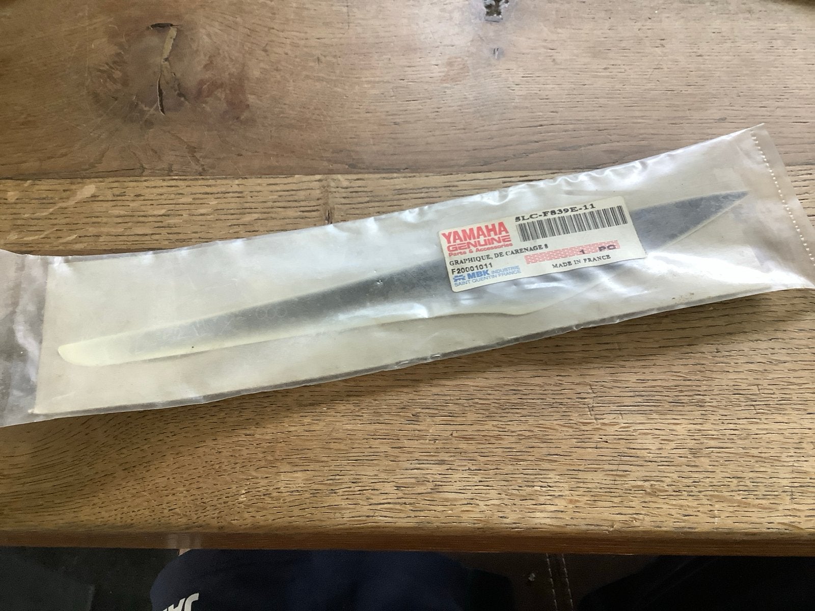 Originele Yamaha Aerox striping (8LC-F839E-11), Verzenden, Nieuw, Overige typen, Yamaha