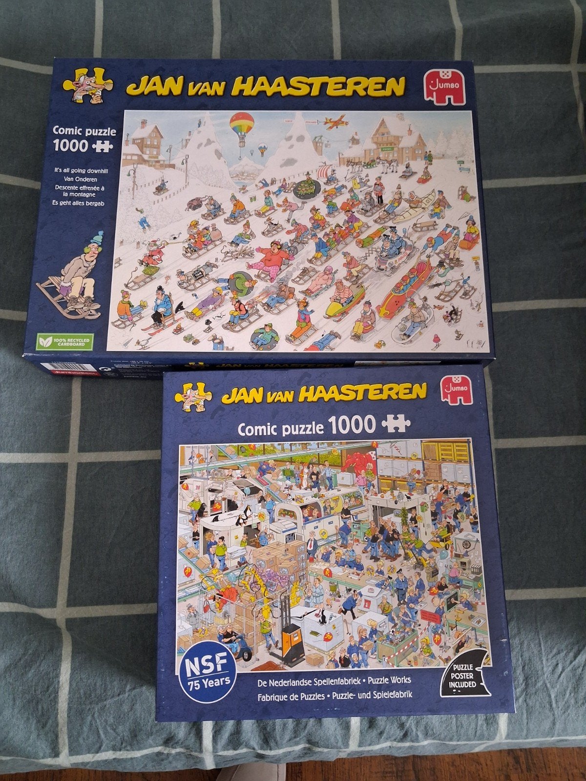 Jan van Haasteren puzzels, Ophalen of Verzenden, 500 t/m 1500 stukjes, Zo goed als nieuw