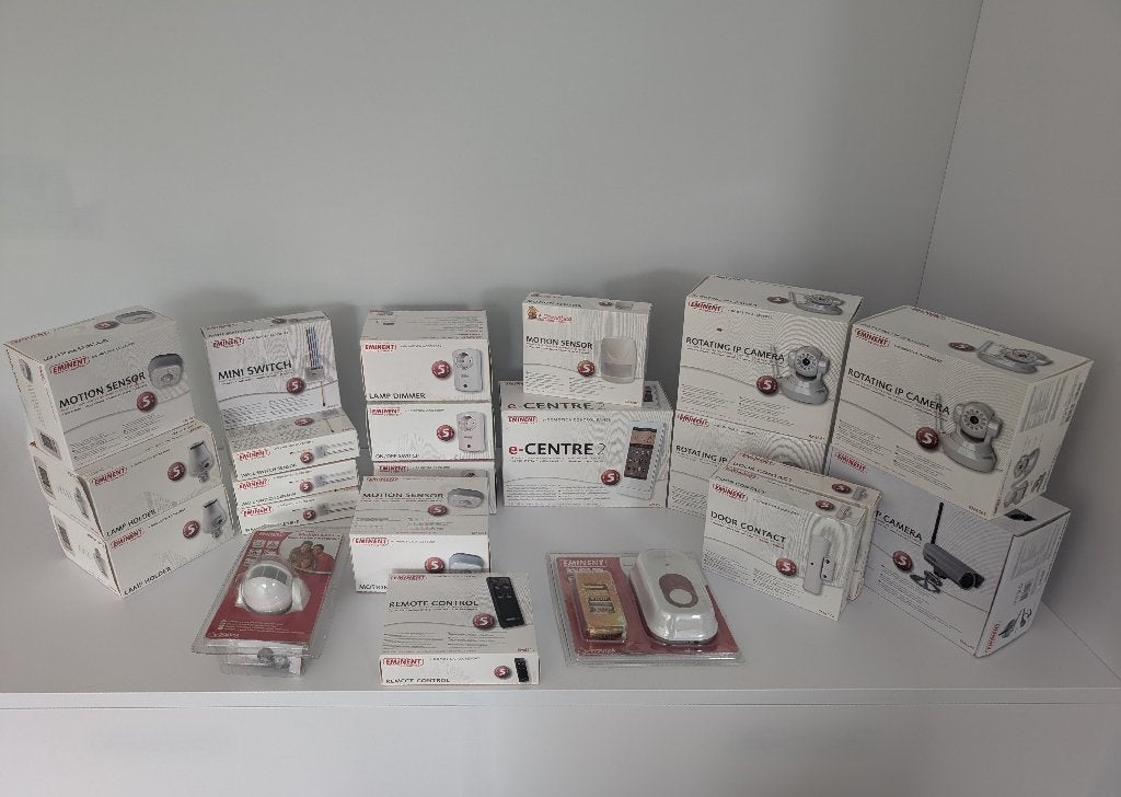 Complete Eminent e-domotica set met alles erop en eraan, Doe-het-zelf en Verbouw, Ophalen of Verzenden, Nieuw, Overige merken