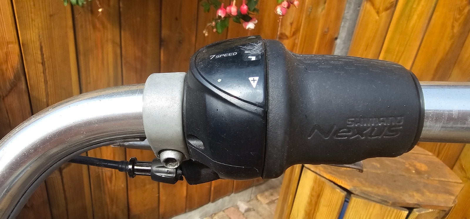 Sparta shimano Nexus 7-speed draaigreep schakelaar, Gebruikt, Ophalen of Verzenden, Derailleur of Ketting, Shimano