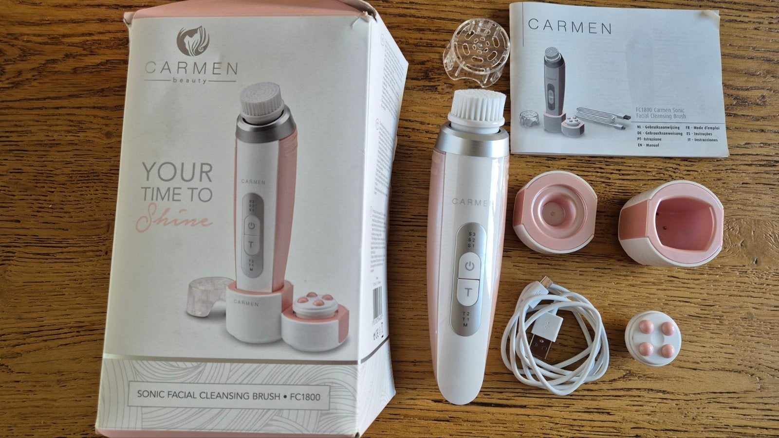 NIEUW Carmen elektrische gezichtsmassage - gezichtsreiniger, Ophalen, Nieuw, Overige typen