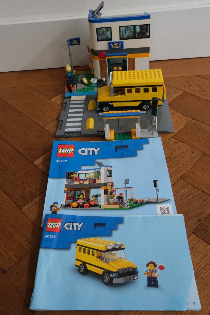 Lego City - Schooldag 60329, City, Lego, Ophalen of Verzenden, Complete set