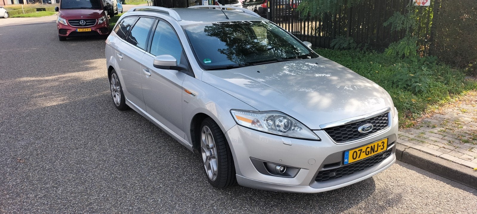 Ford Mondeo 2.5 20V Wagon 2008 Titanium uitvoering, Voorwielaandrijving, 1486 kg, 1800 kg, Zwart