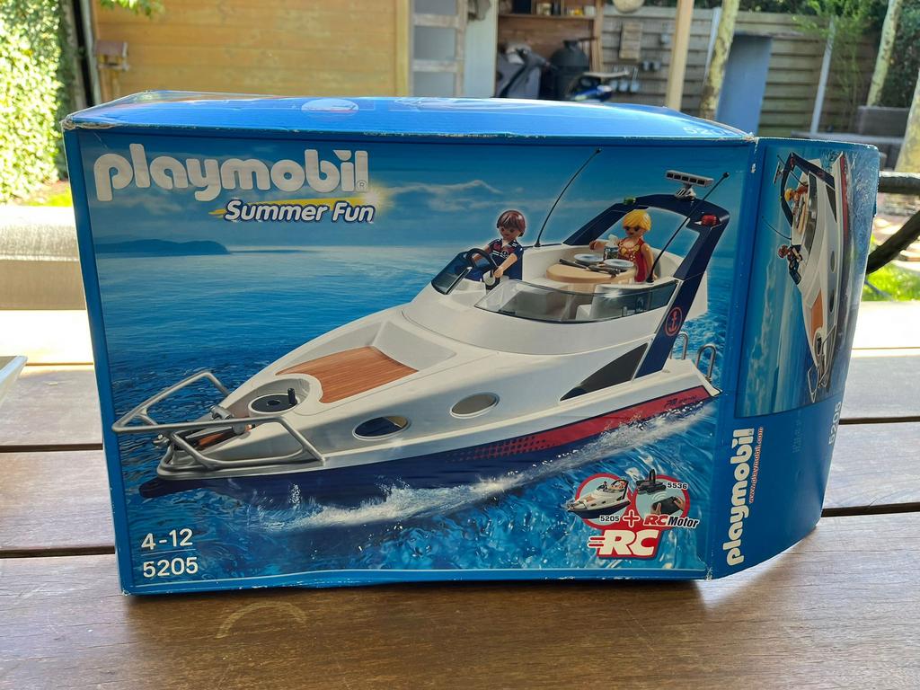 Playmobil Jacht 5205, Ophalen of Verzenden, Gebruikt