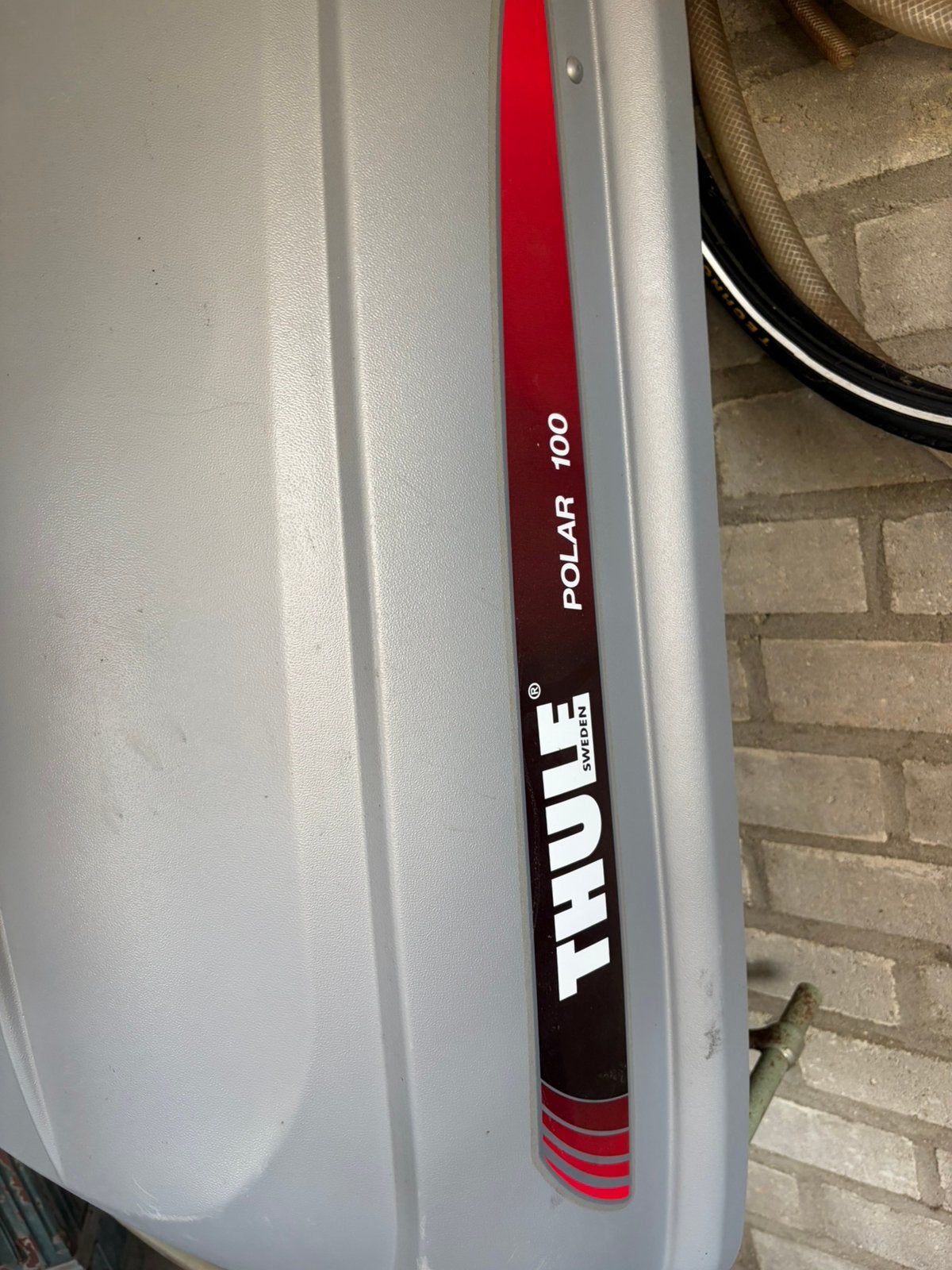 Thule dakkoffer polar 100, Auto diversen, Dakkoffers, Ophalen, Gebruikt