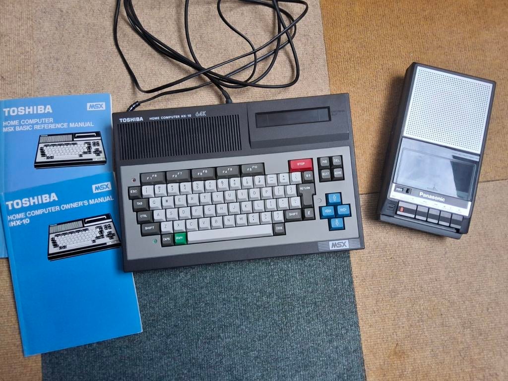 Toshiba MSX computer HX-10, Computers en Software, Vintage Computers, Ophalen of Verzenden