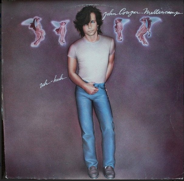 LP - John Cougar Mellencamp – Uh-Huh, LP, Gebruikt, Ophalen of Verzenden, 12 inch