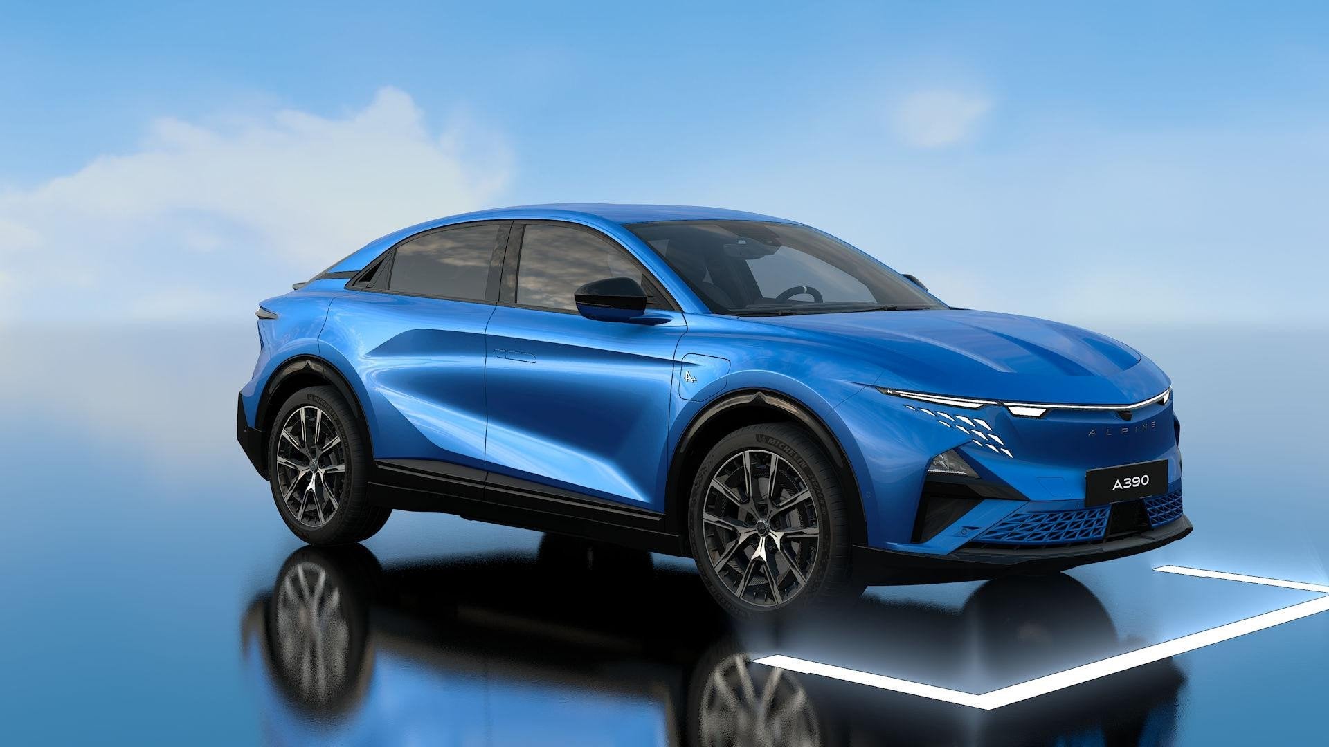Alpine A390 GT 89kWh Bleu Alpine Vision | Alpine sportstoele, Automaat, Overige modellen, 89 kWh, Blauw