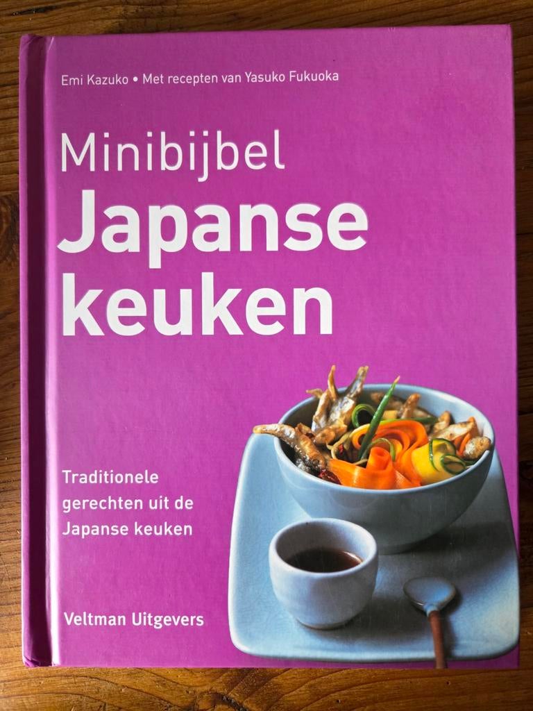 Minibijbel Japanse Keuken: Traditionele Gerechten, Ophalen of Verzenden, Gelezen, Azië en Oosters