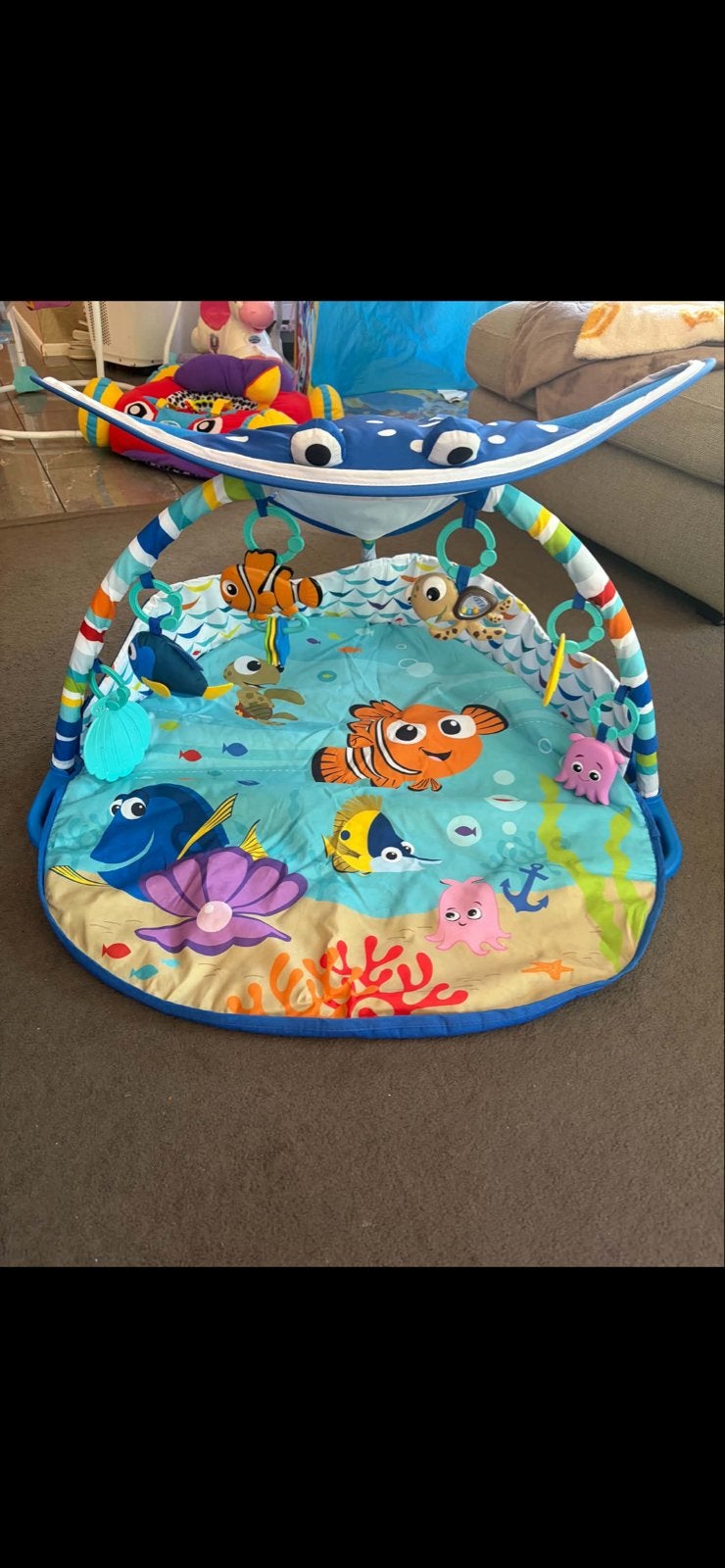 Baby Nemo Ligmat / Speelkleed met speeltjes, Ophalen of Verzenden, Zo goed als nieuw, Speelkleed, Met geluid