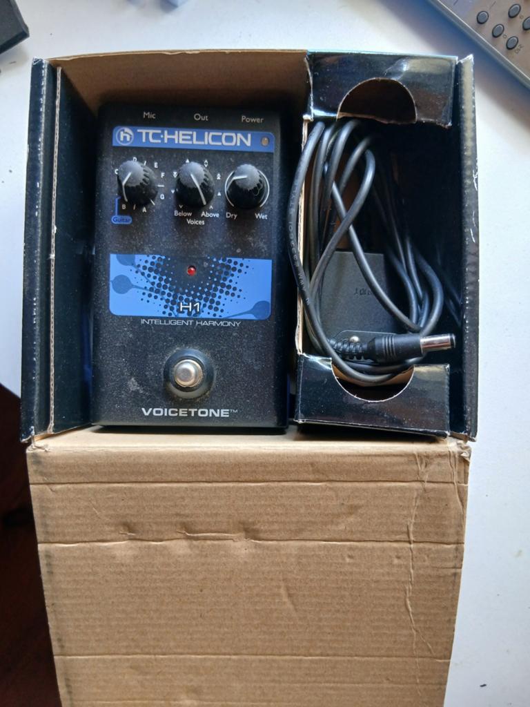 TC-Helicon VoiceTone H1 Intelligent Harmony Vocal Effect, Muziek en Instrumenten, Effecten, Ophalen of Verzenden