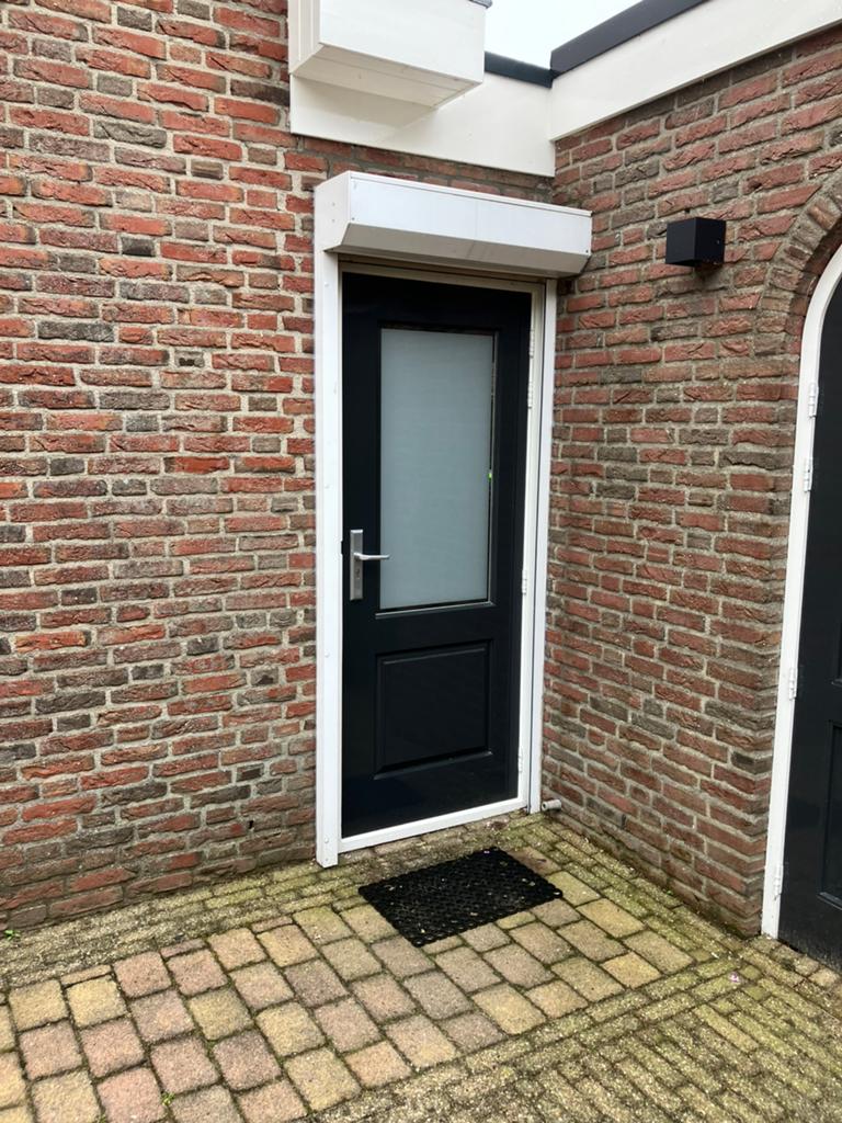 Rolluik ral 9010 electrisch met afstandsbediening, Ophalen, 200 cm of meer, Minder dan 100 cm, Wit