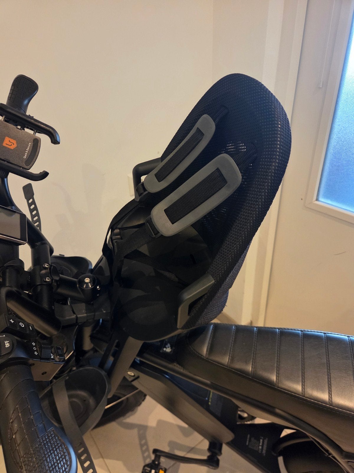 qibbel kinderzitje incl windscherm, Fietsen en Brommers, Voetsteuntjes, Voorzitje, Ophalen of Verzenden, Zo goed als nieuw