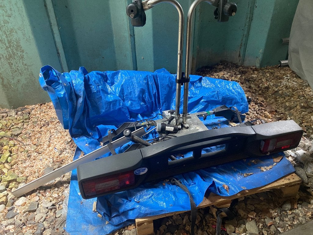 Fietsendrager Twinny Load, Ophalen, 2 fietsen, Gebruikt, Trekhaakdrager