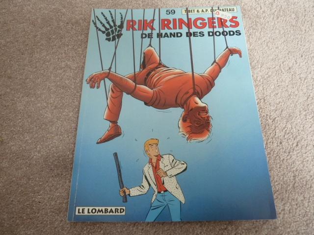 Rik Ringers nr. 59 De hand des doods 1e druk 1998, Eén stripboek, Ophalen of Verzenden, Zo goed als nieuw