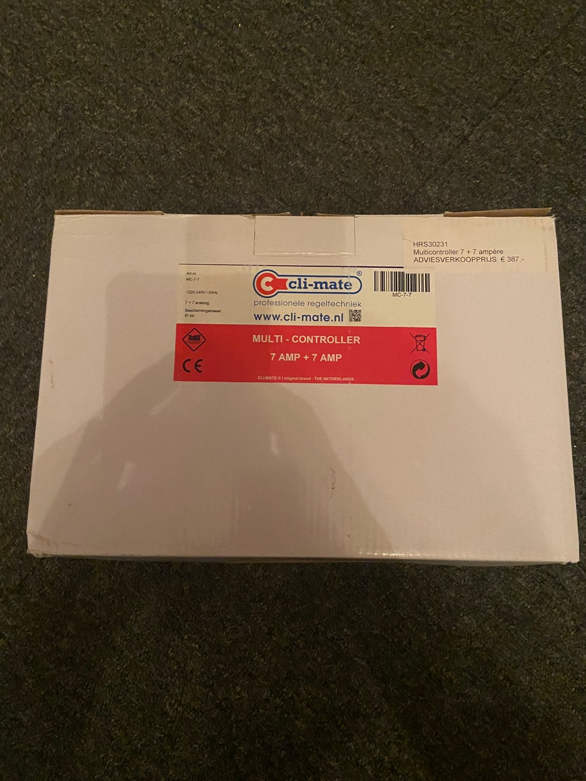 Nieuwe Cli-mate Multi-controller 7+7A fancontroller climate, Ophalen of Verzenden, Nieuw