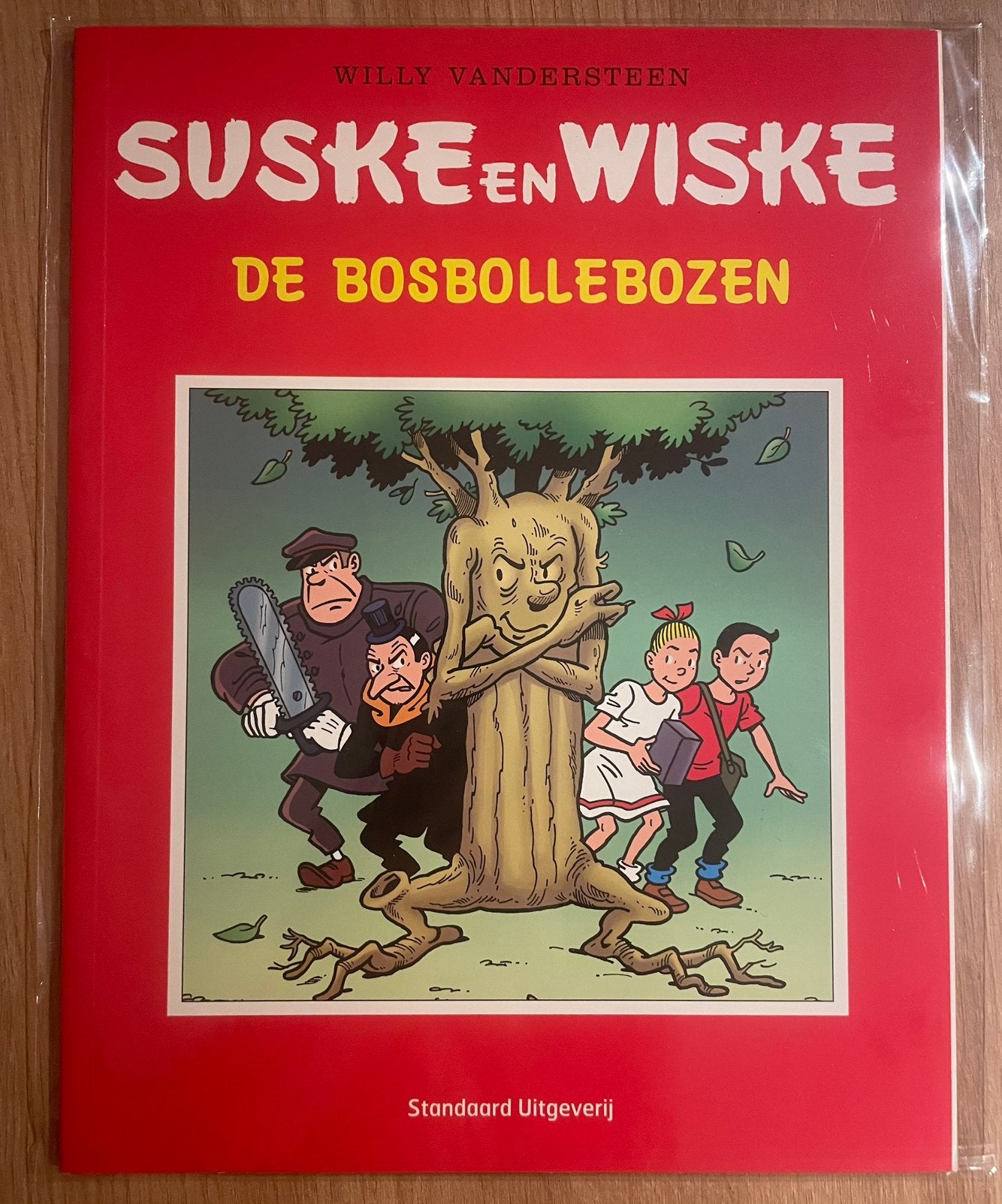 Suske en Wiske, De bosbollebozen, Eén stripboek, Ophalen of Verzenden, Zo goed als nieuw